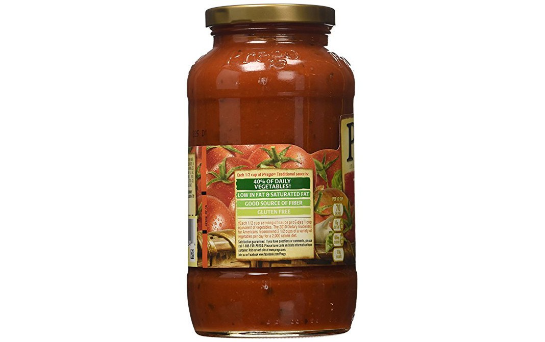 Prego Traditional Italian Sauce   Glass Jar  680 grams